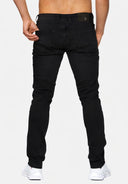 Elara Herren Jeans Slim Fit Hose Denim Stretch