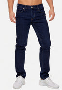 Elara Herren Jeans Slim Fit Hose Denim Stretch