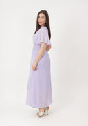 Maxikleid Sommer-Maxikleid mit V-Ausschnitt