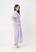 Maxikleid Sommer-Maxikleid mit V-Ausschnitt