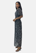 Maxikleid Sommer-Maxikleid mit V-Ausschnitt
