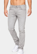 Elara Herren Jeans Slim Fit Hose Denim Stretch