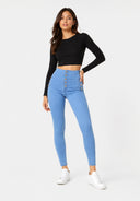 Jeans High Waist Skinny Fit