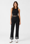 Jeans High Waist Straight Fit