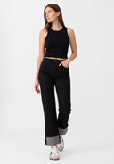 Jeans High Waist Straight Fit