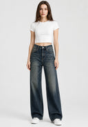 Jeans Wide Lag High Waist