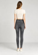 Jeans Destroyed Super High Waist Skinny