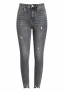 Jeans Destroyed Super High Waist Skinny
