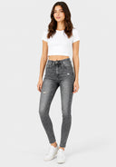 Jeans Destroyed Super High Waist Skinny