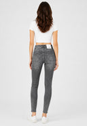 Jeans Destroyed Super High Waist Skinny