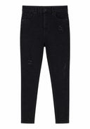 Jeans Destroyed Super High Waist Skinny