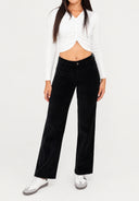 Stoffhose Cord Straight Leg