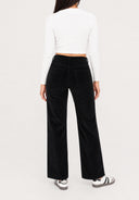 Stoffhose Cord Straight Leg