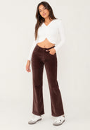 Stoffhose Cord Straight Leg