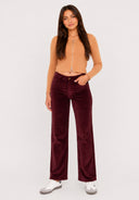Stoffhose Cord Straight Leg
