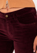 Stoffhose Cord Straight Leg