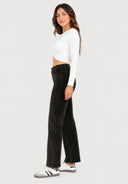 Stoffhose Cord Straight Leg