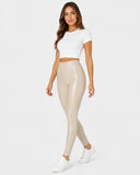 Leggings Lederimitatleggings