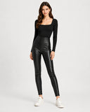 Leggings Lederimitatleggings