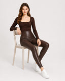 Leggings Lederimitatleggings
