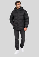 Jacke Winterjacke mit abnehmbare Kapuze