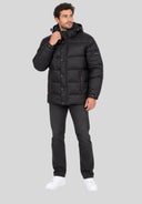 Jacke Winterjacke mit abnehmbare Kapuze