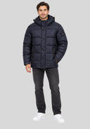 Jacke Winterjacke mit abnehmbare Kapuze
