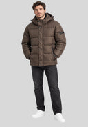 Jacke Winterjacke mit abnehmbare Kapuze