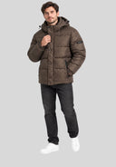 Jacke Winterjacke mit abnehmbare Kapuze