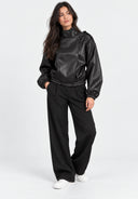 Jacke Lederimitatjacke