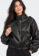 Jacke Lederimitatjacke
