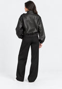 Jacke Lederimitatjacke