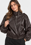 Jacke Lederimitatjacke