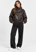 Jacke Lederimitatjacke