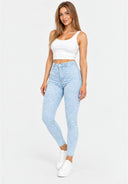 Jeans High Waist Slim Fit