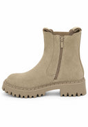 Stiefelette Chelsea Plateaustiefelette