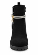 Stiefelette Plateaustiefelette