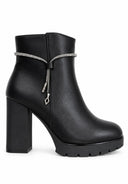 Stiefelette Plateaustiefelette