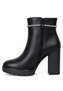 Stiefelette Plateaustiefelette