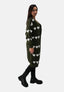 Elara Long Ladies Cardigan Hearts