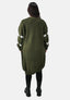 Elara Long Ladies Cardigan Hearts