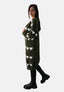 Elara Long Ladies Cardigan Hearts