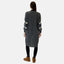 Elara Long Ladies Cardigan Hearts