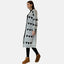 Elara Long Ladies Cardigan Hearts