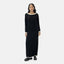 Elara Damen Langes Strickkleid