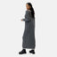 Elara Damen Langes Strickkleid