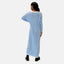 Elara Damen Langes Strickkleid