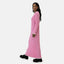 Elara Damen Langes Strickkleid