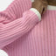 Elara Damen Langes Strickkleid
