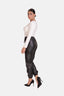 Elara Damen Cargo Leder Hose